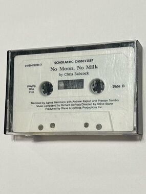 Scholastic Cassettes No Moon, No Milk